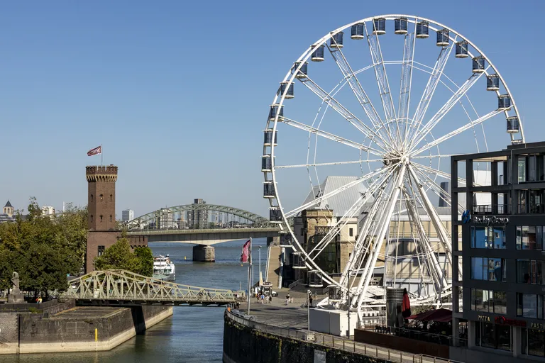 Ferris wheel at the Chocolate Museum in Cologne